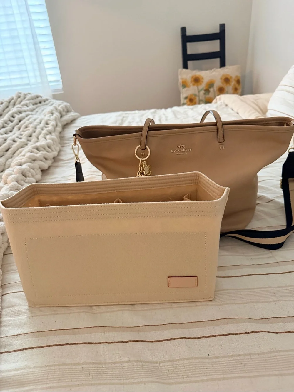 Coach Street Zip Tote in Crossgrain Leather